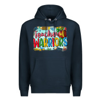 Navy teacher of warriors Premium Hoodie - CowGirlArtShop
