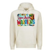 Oatmeal Heather teacher of warriors Premium Hoodie - CowGirlArtShop