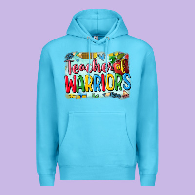 Teacher Of Warriors Premium Hoodie Designed By Cowgirlartshop