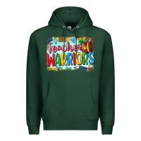 Sports Green teacher of warriors Premium Hoodie - CowGirlArtShop