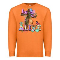 Carrot He is alive Easter Day Premium Sweatshirt - CowGirlArtShop