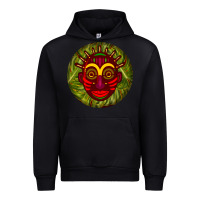 African Masks Round Earrings 4 Urban Hoodie | Teevron