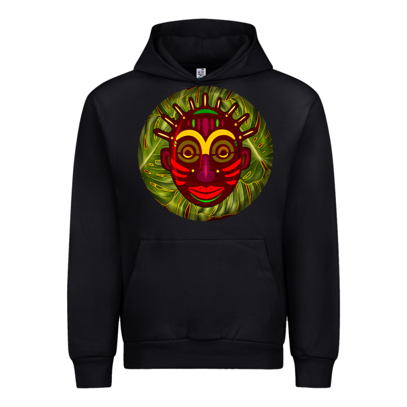 African Masks Round Earrings 4 Urban Hoodie by BundleAndBundleShop | Teevron