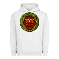 Pigment Lunar Rock african masks round earrings 4 Urban Hoodie - BundleAndBundleShop