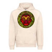 Sandshell african masks round earrings 4 Urban Hoodie - BundleAndBundleShop