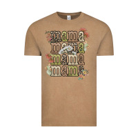 Vintage Coffee mama mama mama mama western flower Vintage Tee - NancyCooperArtShop