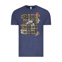 Vintage Denim mama mama mama mama western flower Vintage Tee - NancyCooperArtShop