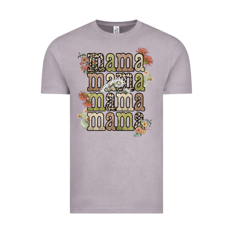 Mama Mama Mama Mama Western Flower Vintage Tee by NancyCooperArtShop | Teevron