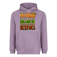 Lavender Future black king Heavyweight Hoodie - HowdyJamesFarm