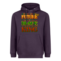 Plum Future black king Heavyweight Hoodie - HowdyJamesFarm