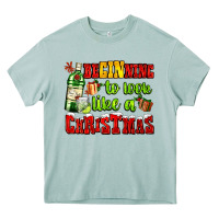 Arona beginning to look like a christmas with gin and gifts Heavy Core Tee - AdoDesignShop