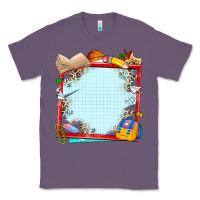 Lavender school your text here Classic Tee - NancyCooperArtShop
