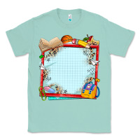 Seafoam school your text here Classic Tee - NancyCooperArtShop