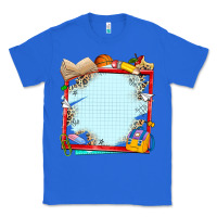 True Royal school your text here Classic Tee - NancyCooperArtShop