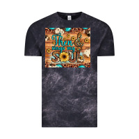 Cloud Black then sings my soul treble clef Vintage Tee - JahusDesignShop