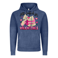 Vintage Denim all booked for valentines Vintage Hoodie - MaliasSmallBusiness