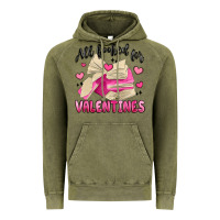 Vintage Olive all booked for valentines Vintage Hoodie - MaliasSmallBusiness