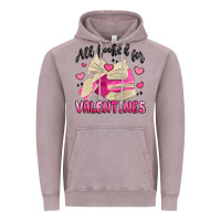 Vintage Zinc all booked for valentines Vintage Hoodie - MaliasSmallBusiness