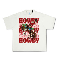 Pistachio howdy santa cowboy christmas Urban Heavy Tee - MaliasSmallBusiness