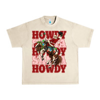 Sandshell howdy santa cowboy christmas Urban Heavy Tee - MaliasSmallBusiness
