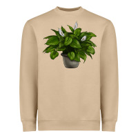 Mushroom Peace Lily Heavyweight Sweatshirt - LillyAllenDesigns
