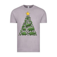 Vintage Zinc dinosaur christmas tree Vintage Tee - MaliasSmallBusiness