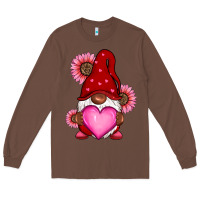 Chestnut Valentine's Day afro gnome Long Sleeve Tee - RanaPortraitStore