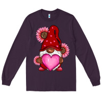 Plum Valentine's Day afro gnome Long Sleeve Tee - RanaPortraitStore
