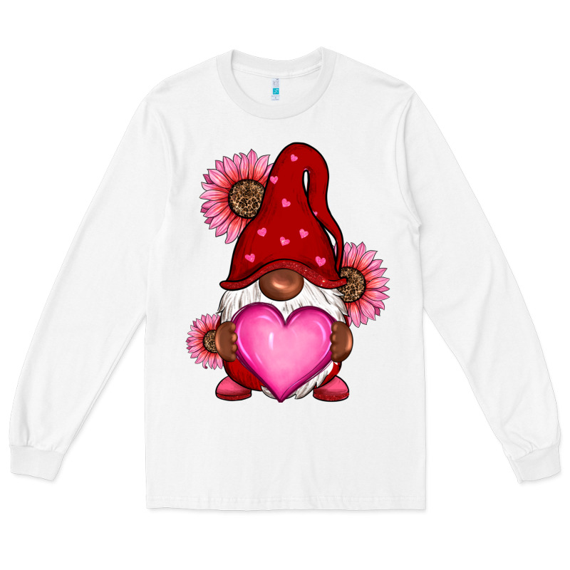 Valentine's Day Afro Gnome Long Sleeve Tee by RanaPortraitStore | Teevron