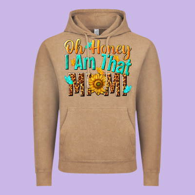 Oh Honey I Am That Mimi Nca Vintage Hoodie Designed By Nancycooperartshop