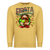 Antique Gold Fiesta gnome with tacos Mexico Premium Sweatshirt - HowdyJamesFarm