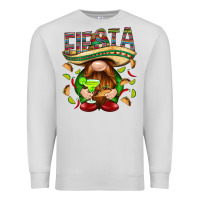 Dove Grey Fiesta gnome with tacos Mexico Premium Sweatshirt - HowdyJamesFarm