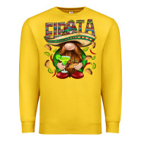 Lemon Fiesta gnome with tacos Mexico Premium Sweatshirt - HowdyJamesFarm