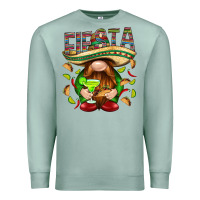 Seafoam Fiesta gnome with tacos Mexico Premium Sweatshirt - HowdyJamesFarm