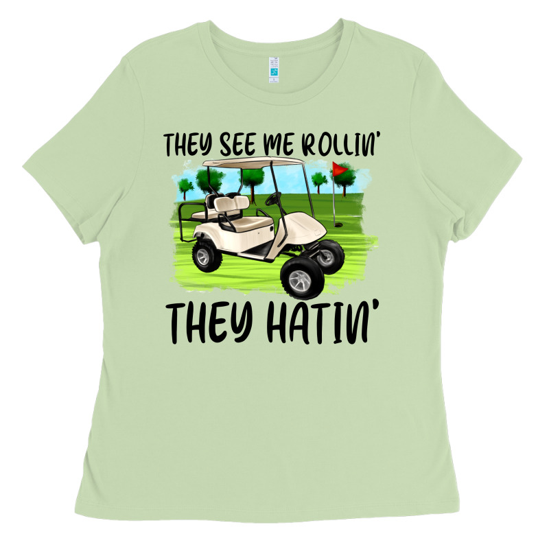 They See Me Rollin' They Hattin' Ladies Tee by Artiststas | Teevron