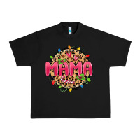 Black mama christmas lights Urban Heavy Tee - MaliasSmallBusiness