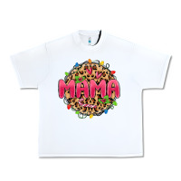 White mama christmas lights Urban Heavy Tee - MaliasSmallBusiness