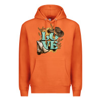 Carrot Love boots hat western Cowboy Premium Hoodie - HowdyJamesFarm
