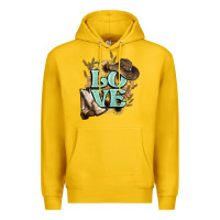 Lemon Love boots hat western Cowboy Premium Hoodie - HowdyJamesFarm