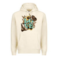 Tofu Love boots hat western Cowboy Premium Hoodie - HowdyJamesFarm