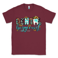 Burgundy dental hygienist Classic Tee - JahusDesignShop