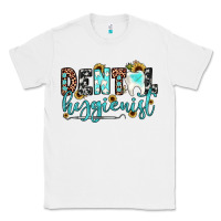 White dental hygienist Classic Tee - JahusDesignShop
