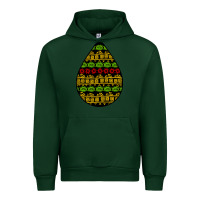 Forest Green african masks teardrop Urban Hoodie - BundleAndBundleShop