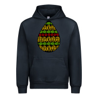 Navy african masks teardrop Urban Hoodie - BundleAndBundleShop