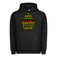 Pigment Black african masks teardrop Urban Hoodie - BundleAndBundleShop