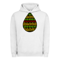 Pigment Lunar Rock african masks teardrop Urban Hoodie - BundleAndBundleShop
