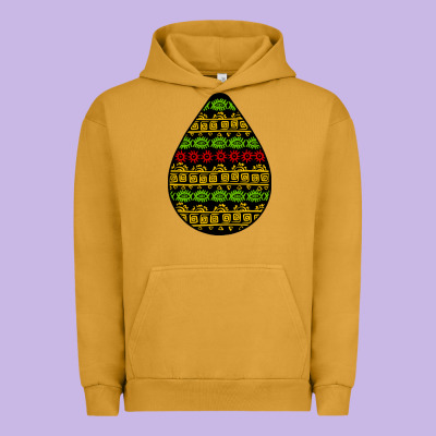 African Masks Teardrop Urban Hoodie Designed By Bundleandbundleshop