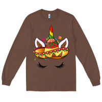 Chestnut unicorn and sombrero Long Sleeve Tee - LillyAllenDesigns
