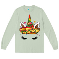 Matcha unicorn and sombrero Long Sleeve Tee - LillyAllenDesigns