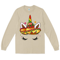 Mushroom unicorn and sombrero Long Sleeve Tee - LillyAllenDesigns